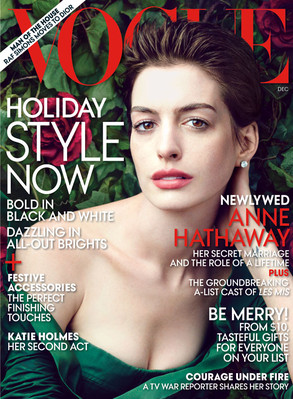 Anne Hathaway, Vogue Magazine cover Anne Hathaway, Vogue Magazine cover